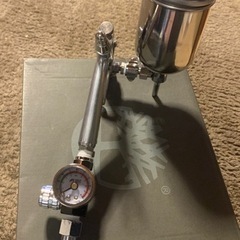 アネスト岩田 スプレーガン lph-50 0.6口径 手元圧力計付き