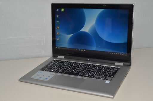 訳ありジャンク品 軽量ノートパソコン Windows10 爆速SSD256GB DELL Inspiron13-7000 core i5-6200U/メモリ8GB/13.3インチ/タッチパネル