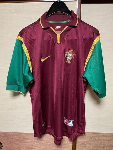 NIKE PORTUGAL 98/99 HOME SizeM 美品ポルトガル代表ユニ Made in UK