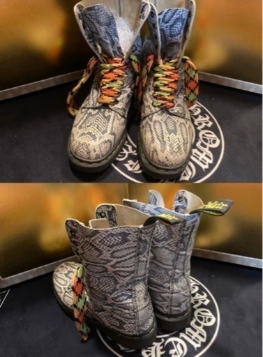 Dr.Martens 蛇(パイソン)size 8