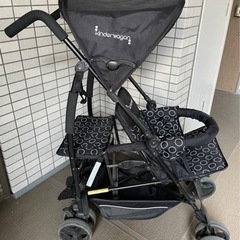 kinderwagon 2人用 ベビーカー 2人乗り1年程度使用