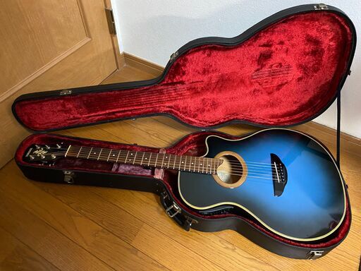 YAMAHA  APX-6 エレアコ・プリアンプ改・ハードケース付！音出し確認済！