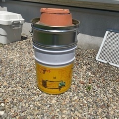 タンダール窯　ペール缶