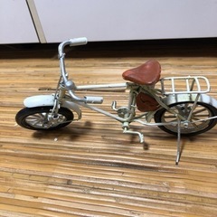 レトロ　ミニチュア　自転車　