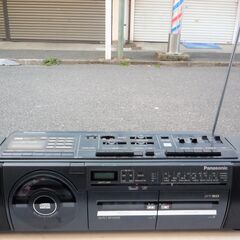 ☆パナソニック Panasonic RX-DT50 CD・Wカセ...