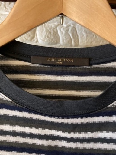 正規品 ルイヴィトン ボーダーロングTシャツ XSサイズ