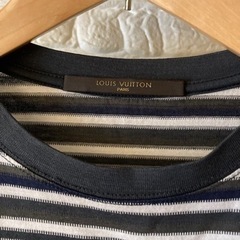 正規品 ルイヴィトン ボーダーロングTシャツ XSサイズ