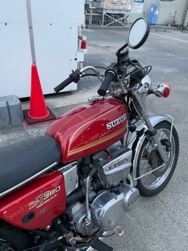 スズキ　GT380 旧車　サンパチ