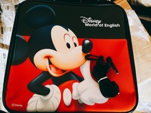 大幅値下！非売品！新品、未使用Disney教材バック