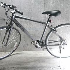 自転車中古 BRIDGESTONE ordina 外装変速8×3 タイヤ700×30C カラーグレー