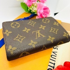LOUIS VUITTON ヴィトン モノグラム ヴィエノワ 折り財布 がま口