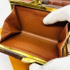 LOUIS VUITTON ヴィトン モノグラム ヴィエノワ 折り財布 がま口