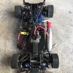 エンジンラジコンセットパーツ付き