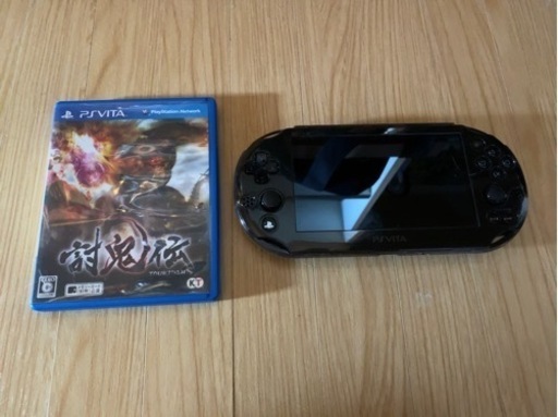 PSVITA(カバー付き)とソフト1本セット