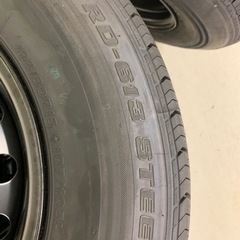 ハイエース　 新品夏タイヤ+ホイール組4本1台分