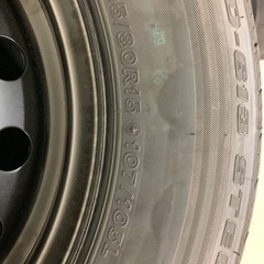 ハイエース　 新品夏タイヤ+ホイール組4本1台分