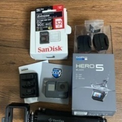 GoPro5セットバッテリー3つ付き