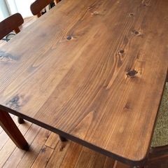 海外オーダーメイド家具　木製　ダイニングセット