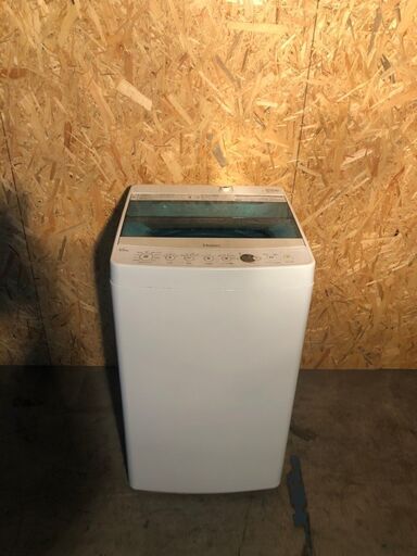 洗濯機　4.5kg　2017年製　ハイアール
