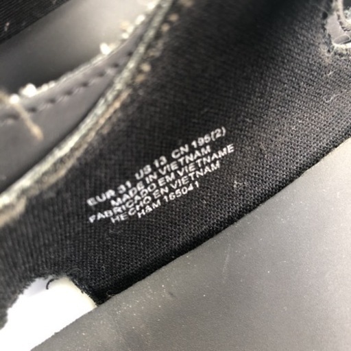 H M キッズサンダルシンプルブラック19 5cm Eur31 無印 U おもろまちの靴 サンダル の中古あげます 譲ります ジモティーで不用品の処分