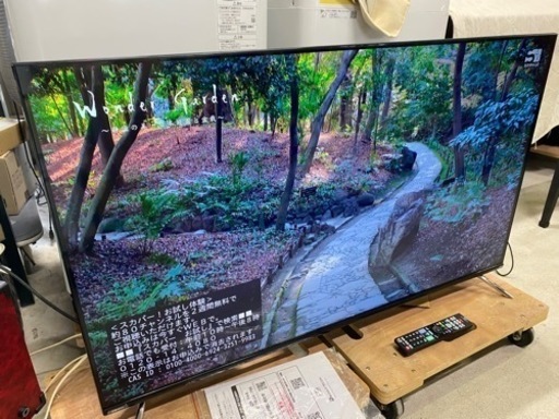 お薦め品‼️美品‼️ORION 4Kチューナー内蔵 50インチLED液晶テレビ 2021年