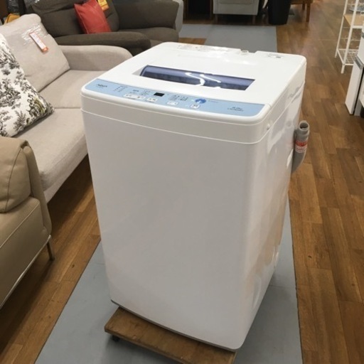 S335アクア 6.0kg 全自動洗濯機　ホワイトAQUA AQW-S60F-W⭐動作確認済⭐クリーニング済
