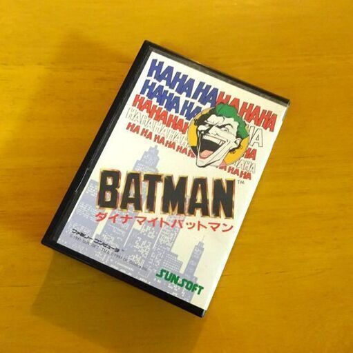 愛用 説明書付き 箱 BATMAN DYNAMITE SUNSOFT サンソフト ダイナマイト