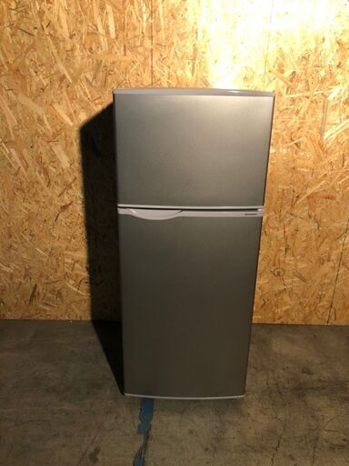 2019シャープ 冷蔵庫  128L 2ドア(右開き)　2019年製　SJ-H13E-S