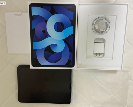【美品】　iPad Air4 256GB スカイブルー wifiモデル