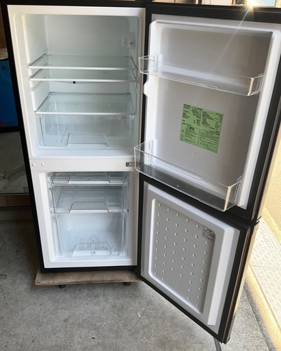 【RKGRE-891】特価！アイリスオーヤマ/142L 2ドア冷凍冷蔵庫/IRSD-14A-B/中古品/2020年製/当社より近隣無料配達