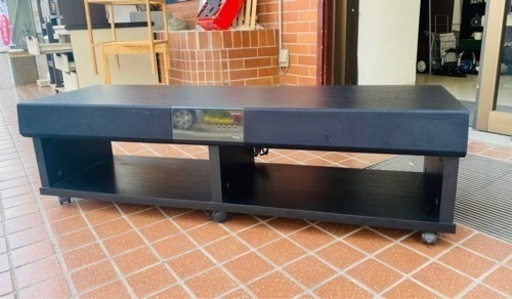 美品❗️❗️ スピーカー内蔵  テレビボード  ブラック テレビ台