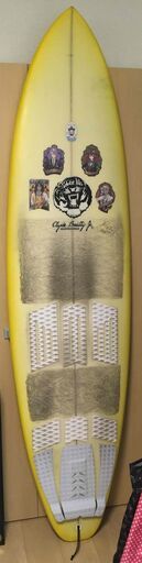 【サーフボード】7.4 (224cm) ファンボード Clyde Beatty Jr （PU）