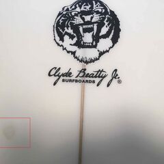 サーフボード】7.4 (224cm) ファンボード Clyde Beatty Jr （PU）