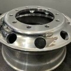 未使用品 トラックホイール アルミ 22.5X8.25 L 10 165J 22.5インチ 1本 10H PCD335 +165 ハブ径280mm ISO方式 大型トラック　(VHG284)クレジットカード QRコード決済可能