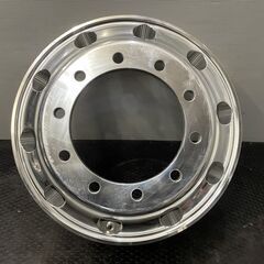 未使用品 トラックホイール アルミ 22.5X8.25 L 10 165J 22.5インチ 1本 10H PCD335 +165 ハブ径280mm ISO方式 大型トラック　(VHG284)クレジットカード QRコード決済可能