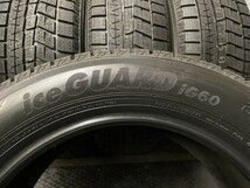 新品 YOKOHAMA ice GUARD iG60 215/55R17 17インチ スタッドレス 4本 2020年製 エスティマ ヴェゼル ジューク等　(VVT510)クレジットカード QRコード決済可能