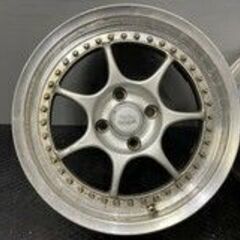 旧車ホイール ENKEI Raicng エンケイ レーシングS 17インチ 4本 8J/7.5J4HPCD114.3+32/+38 希少 当時物　(VHD287) クレジットカード QRコード決済可能 旧車ホイール ENKEI Raicng エンケイ レーシングS 17インチ 4本 8J/7.5