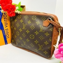 LOUIS VUITTON ヴィトン サックスポ セカンドバッグ モノグラム