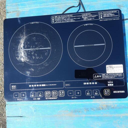 IHクッキング IH-W2S-B 中古】アイリスオーヤマ IHクッキングヒーター