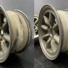 旧車ホイール ワタナベ タイプA 14インチ 4本 6J/6.5J4HPCD114.3約+