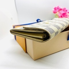 LOUIS VUITTON ヴィトン アズール ポルトフォイユ サラ ダミエ