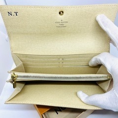 LOUIS VUITTON ヴィトン アズール ポルトフォイユ サラ ダミエ