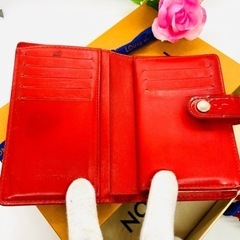LOUIS VUITTON ヴィトン ヴェルニ がま口 ヴィエノワ ミニ財布