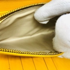 LOUIS VUITTON ヴィトン ヴェルニ エルドリッジ レディース 財布 イエロー