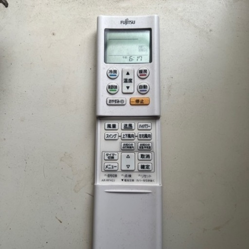富士通 エアコン 2004年 長期保管品