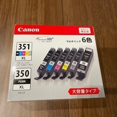 Canon  プリンター純正インク　BCI-351XL+350X...