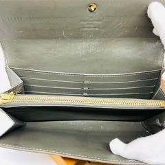 LOUIS VUITTON ヴィトン ヴェルニ ブラック レディース 長財布