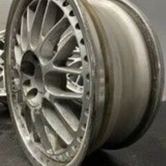 WORK VS? ワーク 社外ホイール 18インチ 4本 7.5J4H/5HPCD114.3+45 ジャンク品 メッシュ　(VHV243) クレジットカード QRコード決済可能