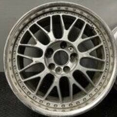 WORK VS? ワーク 社外ホイール 18インチ 4本 7.5J4H/5HPCD114.3+45 ジャンク品 メッシュ　(VHV243) クレジットカード QRコード決済可能