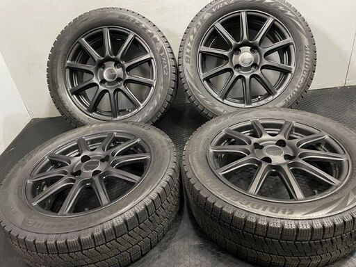 BS BLIZZAK VRX2 185/55R15】スタッドレス【ECO FORME CRS131 15インチ 